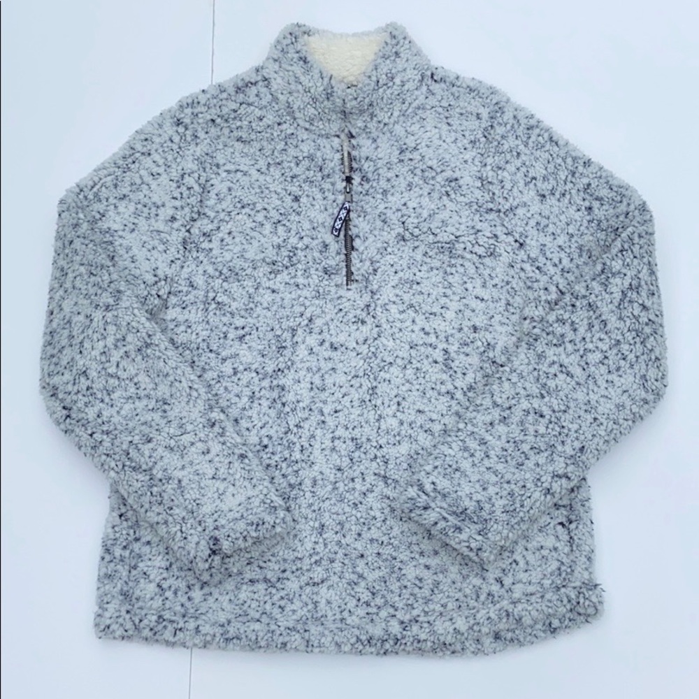 Sherpa Fleece Quarter ZIP Pullover
